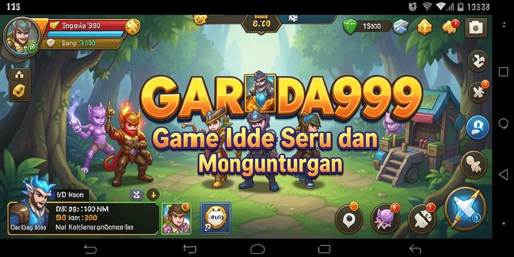 Tampilan gameplay GARUDA999 yang seru dan mengasyikkan.