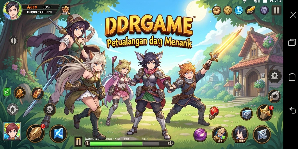 Screenshot tampilan gameplay IDRGAME yang mengasyikkan.