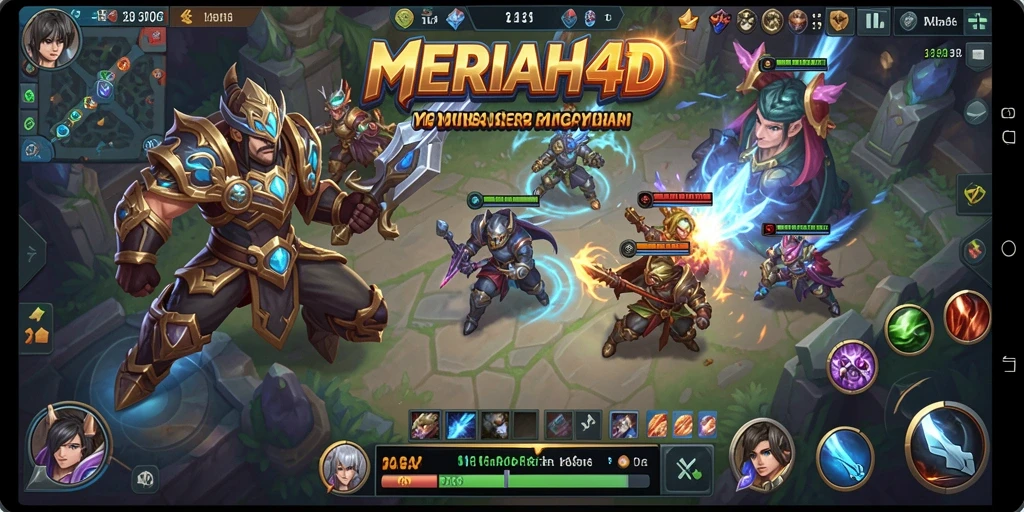 Tampilan menarik dari gameplay seru di MERIAH4D.